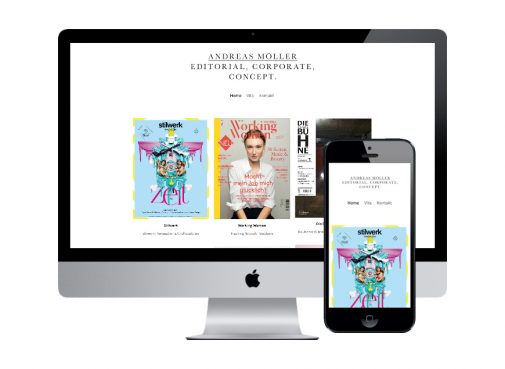 Website für Andreas Möller