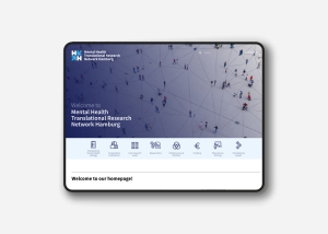 Website für das Translationale Forschungsnetzwerk für psychische Gesundheit Hamburg